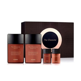 BỘ 4 MÓN DƯỠNG DA CHO NAM VONIN THE CHARACTER MEN'S SKIN CARE 2 TRONG 1
