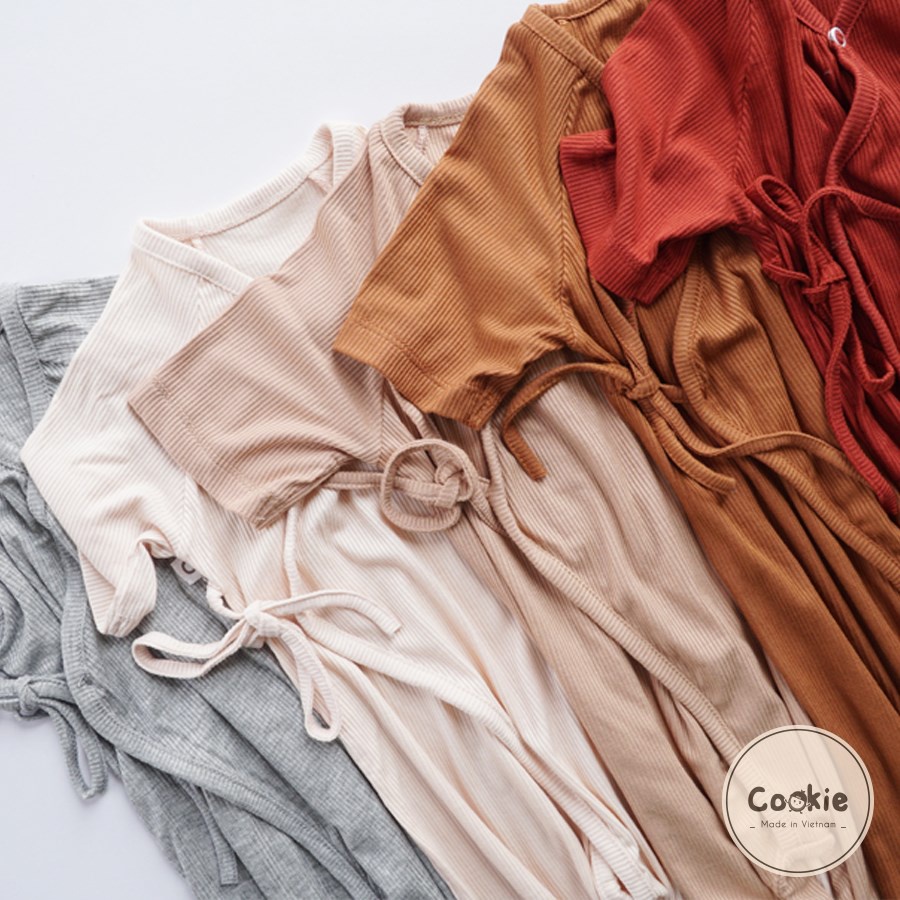 COOKIE Bộ Romper buộc dây