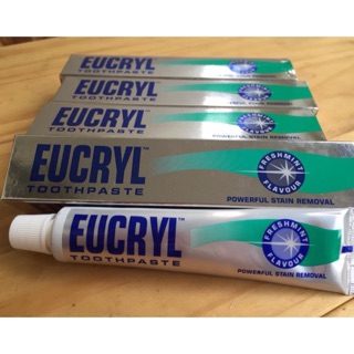 Kem đánh răng Eucryl – kem làm trắng răng từ Anh Quốc