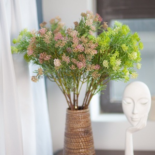 Cành hoa lớn hoa lụa cao cấp nhiều màu- hoa giả decor trang trí