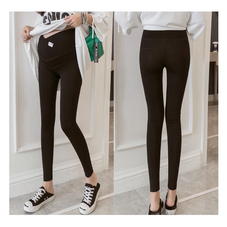 Quần legging lưng thấp thời trang cho mẹ bầu