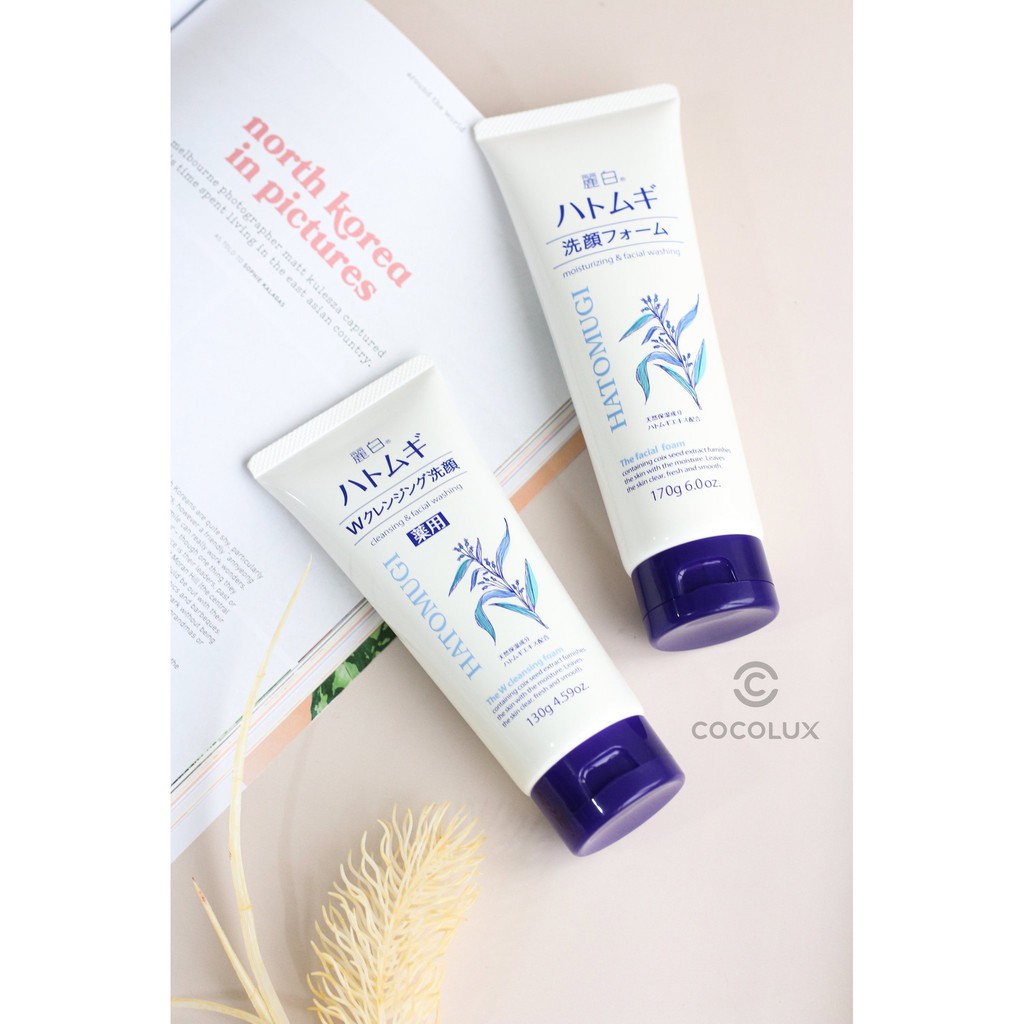 Sữa rửa mặt chiết xuất ý dĩ Hatomugi Naturie (Coco Shop) | BigBuy360 - bigbuy360.vn