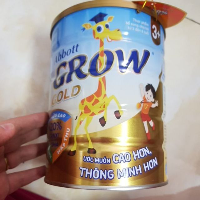 Sữa bột Abbott Grow Gold 3+ 900g từ 3-6 tuổi