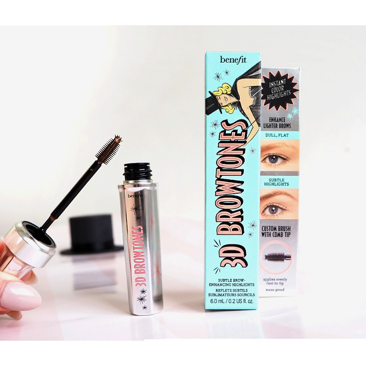 Mascara 3D Brow Tones siêu dài