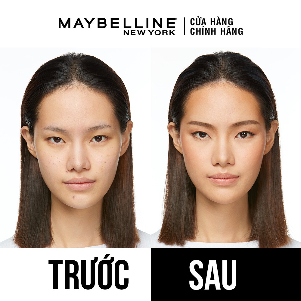 [Bộ sản phẩm] Kem Nền Lâu Trôi Superstay 30ml + Mascara dài cong mi Hyper Curl 9.2ml + Tẩy trang 40ml Maybelline NewYorl