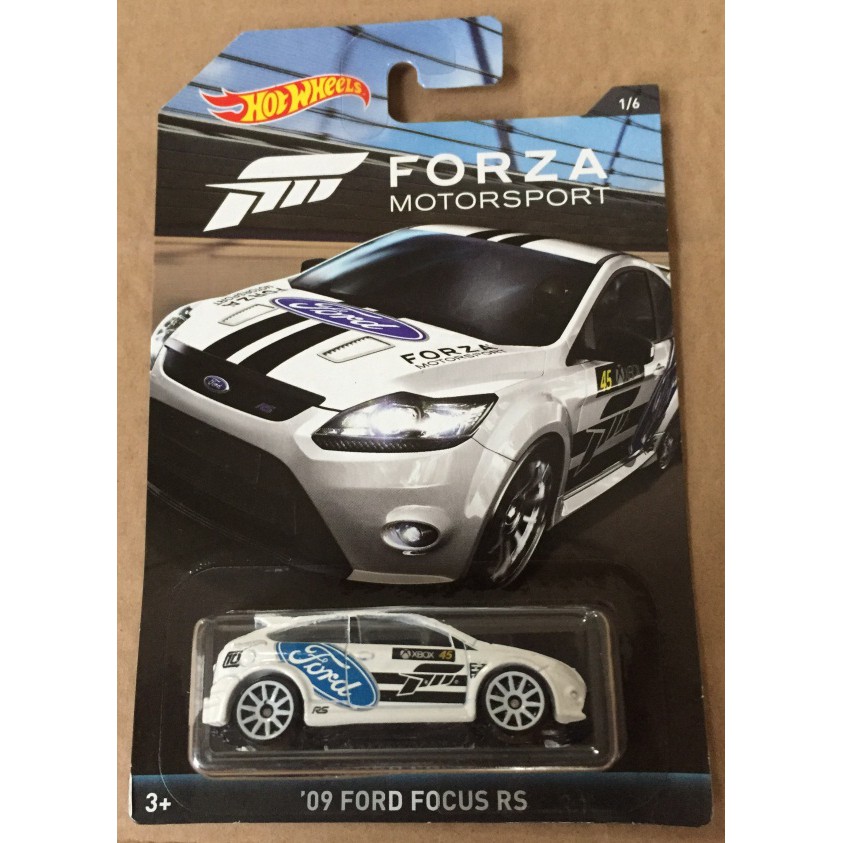 Xe mô hình Hot Wheels '09 Ford Focus RS DWF31