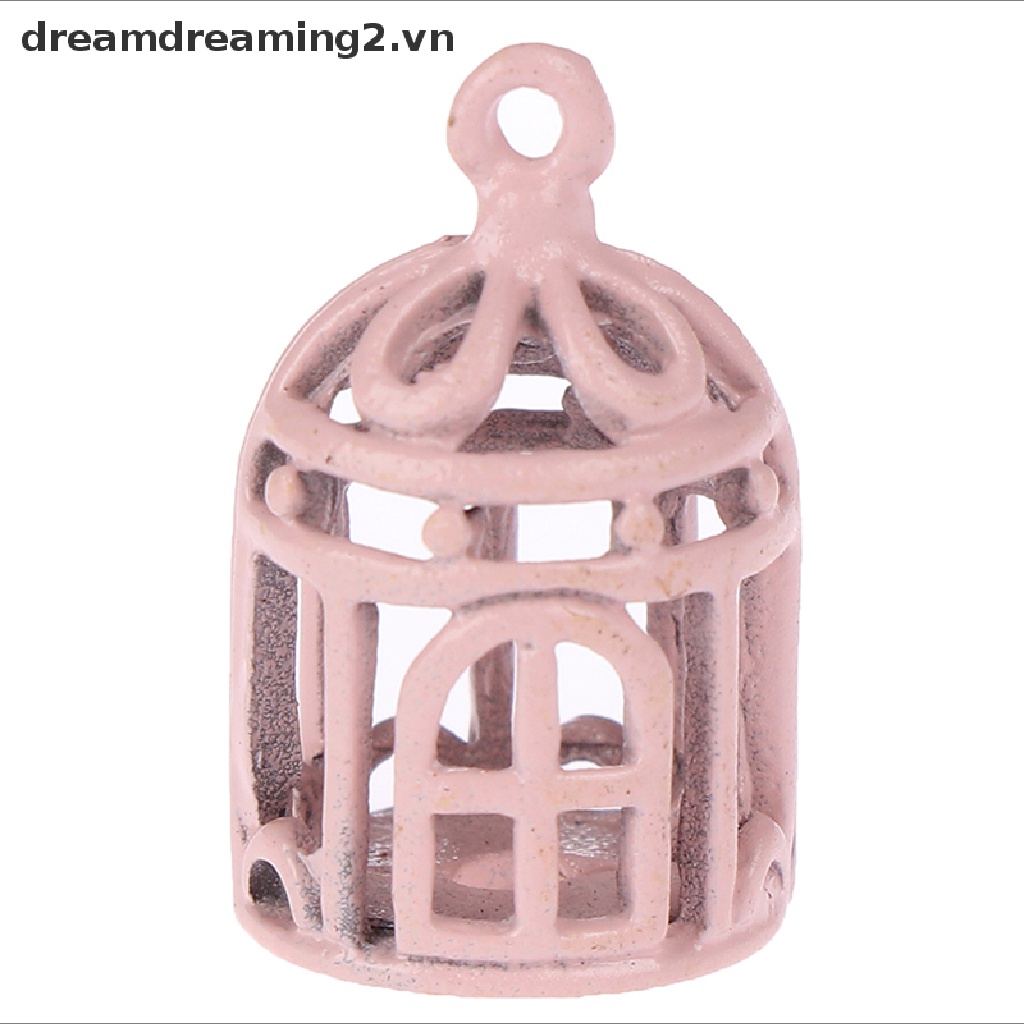 Lồng Chim Kim Loại Thu Nhỏ Tỉ Lệ 1: 12 Trang Trí Nhà Búp Bê