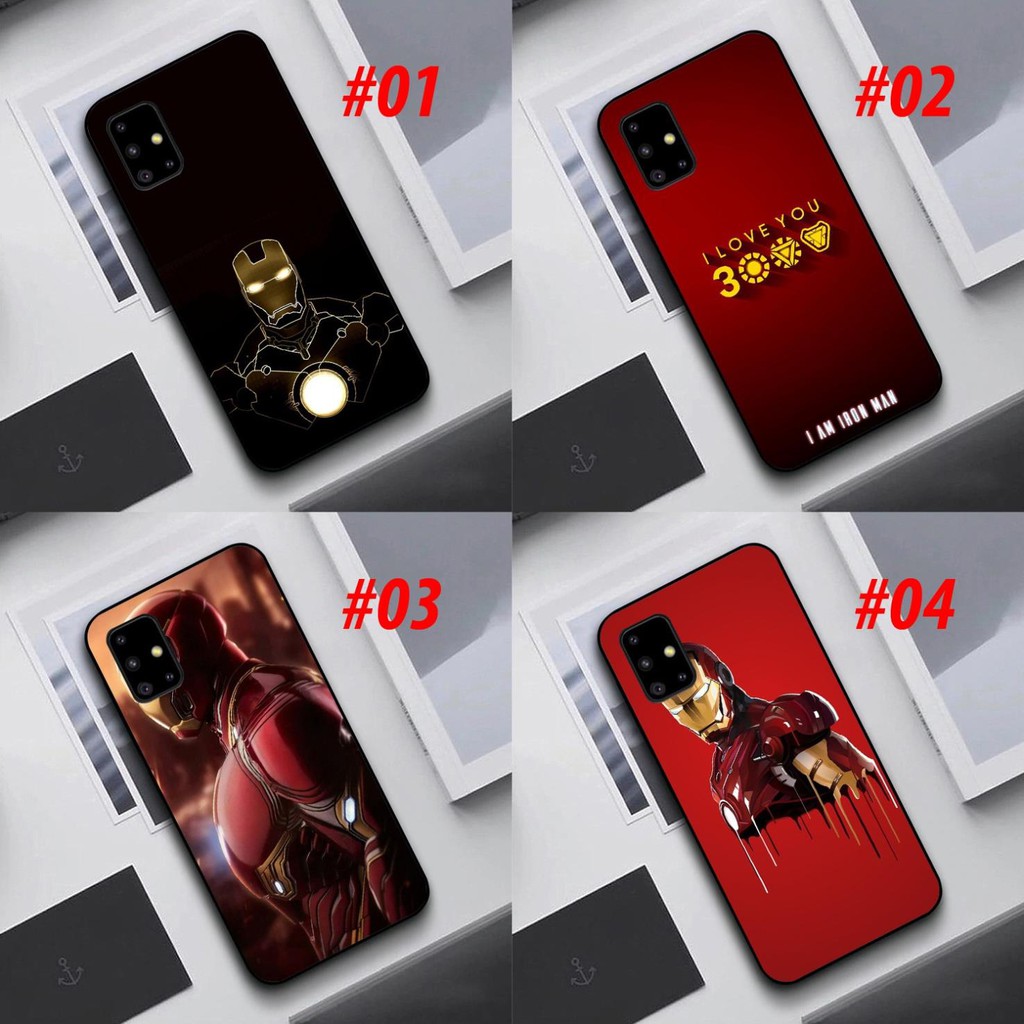 Ốp lưng OPPO F1S F5 F7 F9 F1Plus F11 F11Pro F15 RENO 2F K3 2Z In Hình IRON MAN