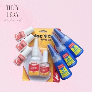 Các loại keo gắn đá gắn móng nail