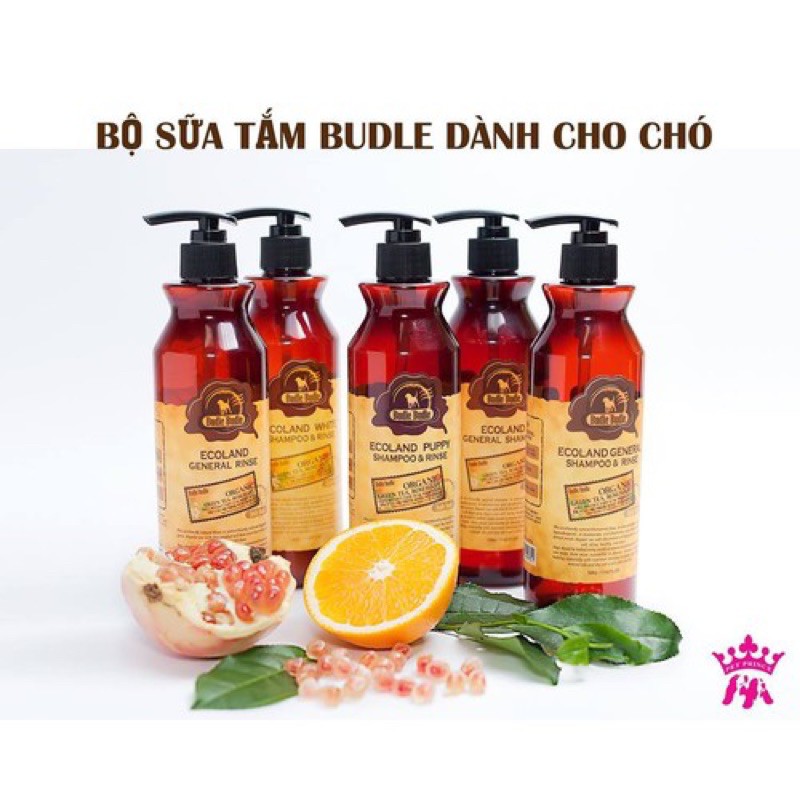 Sữa tắm cho chó Budle'Budle  nhập khẩu Hàn Quốc