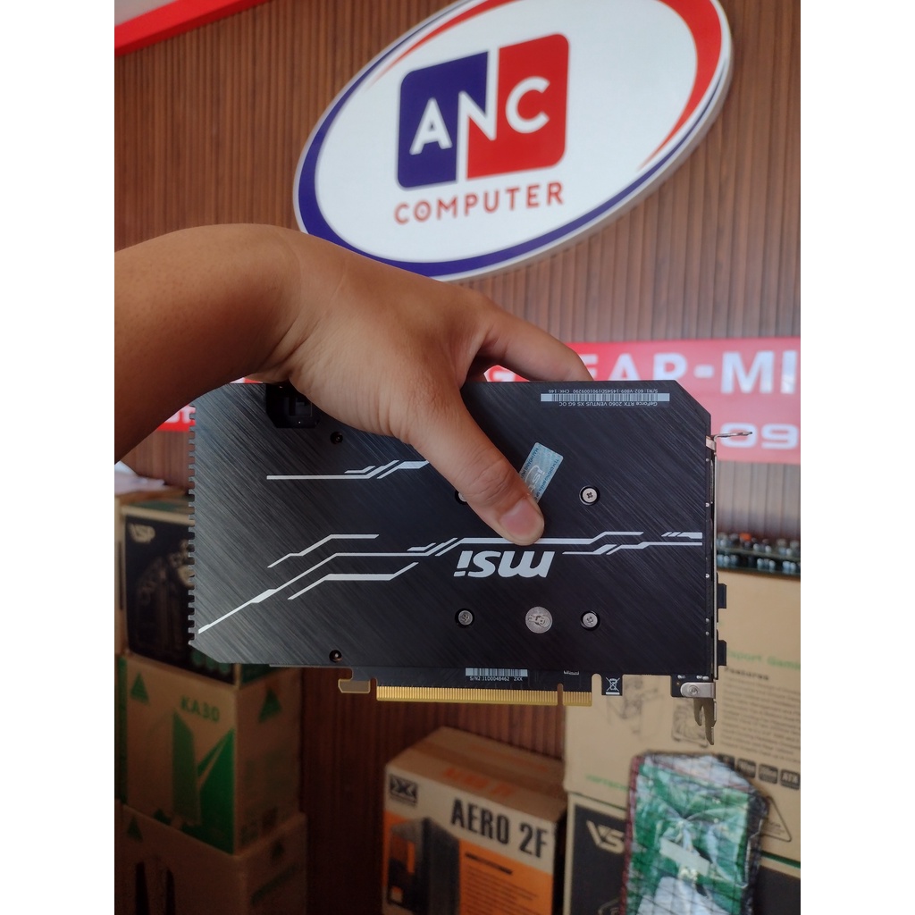 Card Màn Hình MSI RTX 2060 6G Ventus XS OC Chính Hãng Đẹp Keng