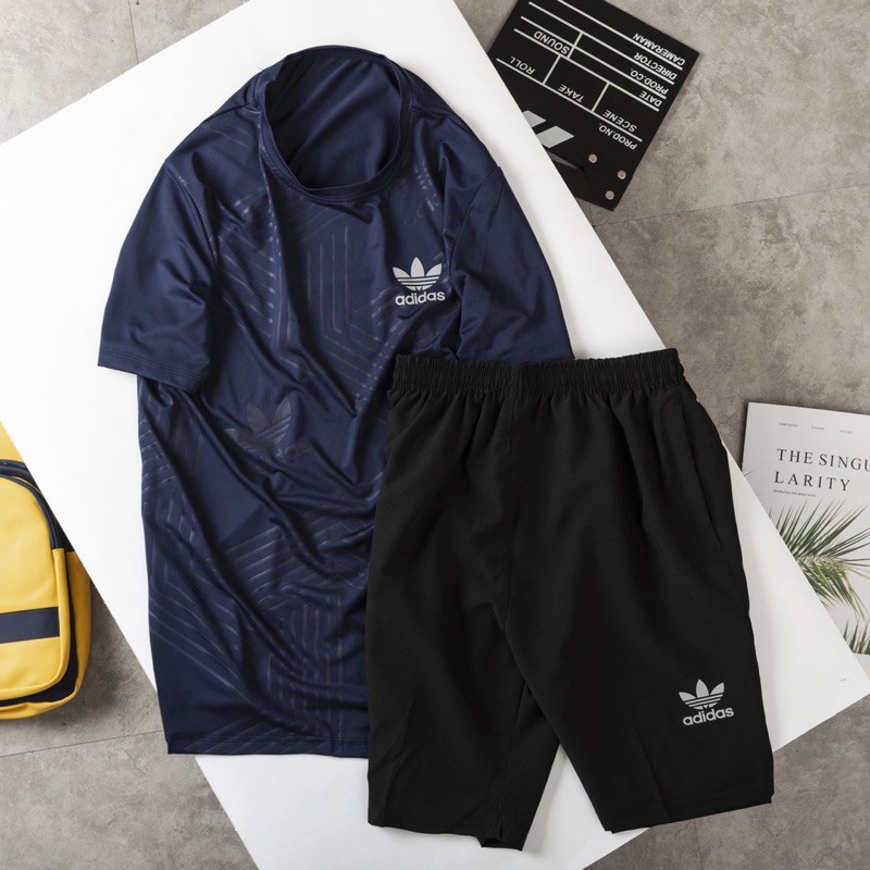 BÁN SỈ BỘ THỂ THAO NAM THUN LẠNH VÂN CHÌM CỔ TRÒN CHẤT ĐẸP | BigBuy360 - bigbuy360.vn