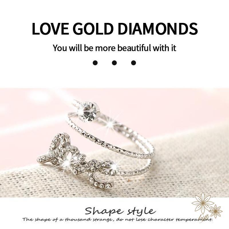 【Kifli.vn】Bộ Nhẫn Mở Đính Ngọc Trai Đơn Giản Dễ Phối Đồ