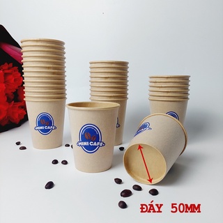 50 chiếc cốc giấy mini cafe 240ml - 8oz