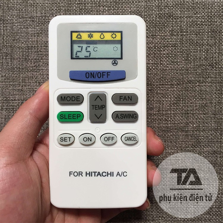 [FREESHIP 50K] ✔ REMOTE MÁY LẠNH HITACHI RAR-1D3 - ĐIỀU KHIỂN ĐIỀU HÒA HITACHI RAR-1D3