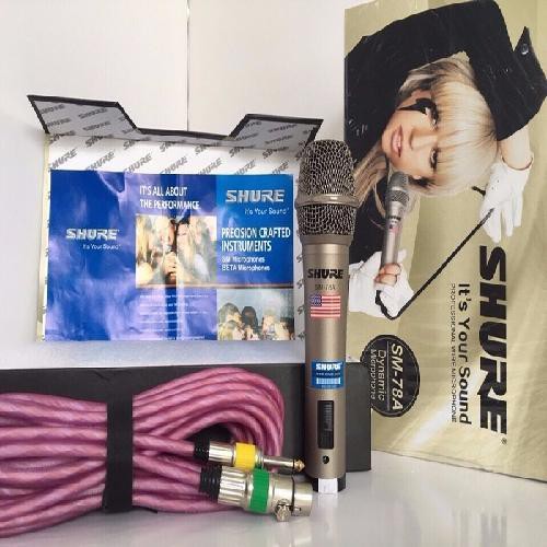 Micro karaoke Shure SM 78A