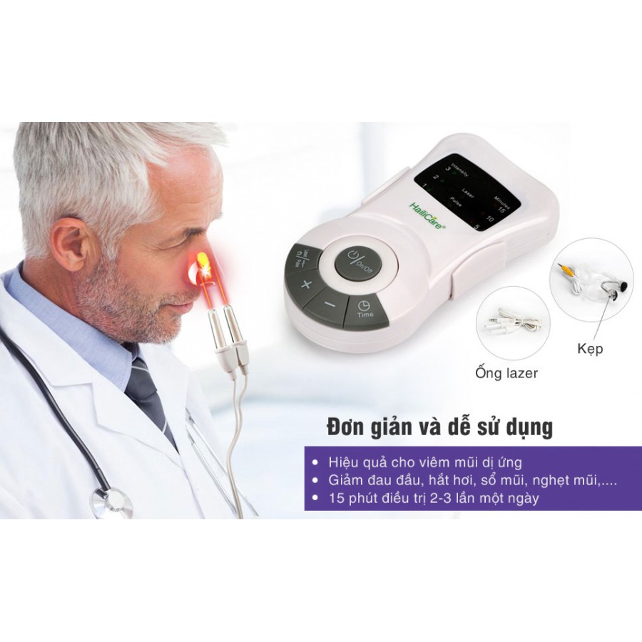 Máy Trị Viêm Mũi, Điều Trị Viêm Mũi, Trị Viêm Xoang Dị Ứng Thời Tiết Haili Care