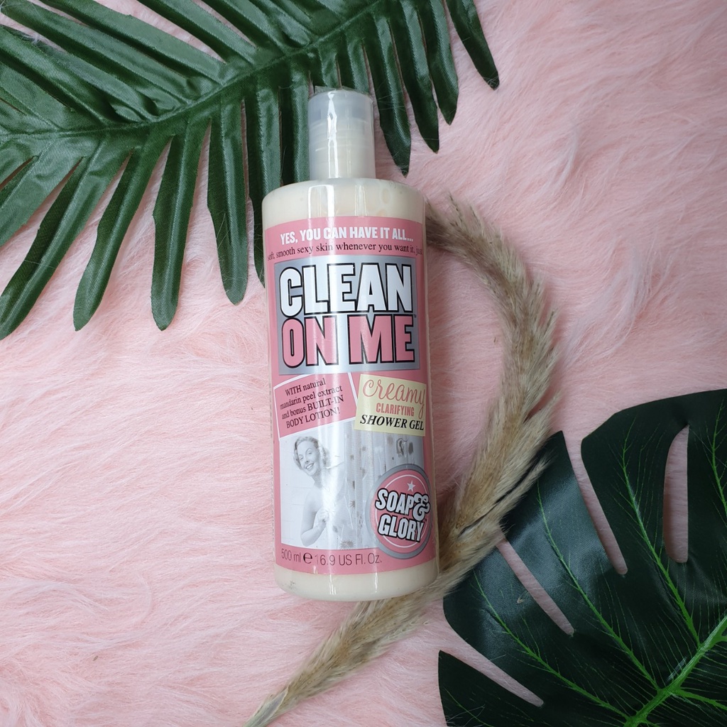 Sữa Tắm Soap and Glory CLEAN ON ME - Bubble In Paradise - Made In UK 500ml