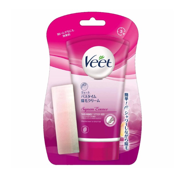 Kem tẩy lông Veet Suprem Essence trong khi tắm - Nhật