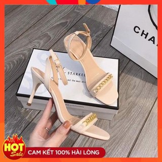 SANDAL CAO GÓT QUAI XÍCH D0023E