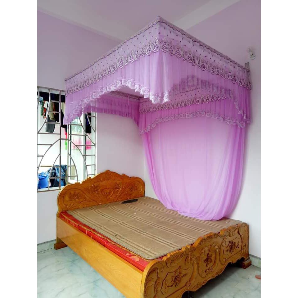 Khung màn vuông  m8x2m Khung màn cung đình
