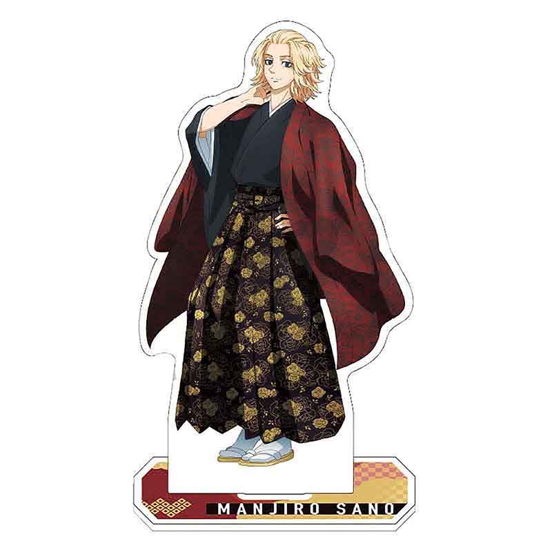 Tmdbyx Mô hình bằng acrylic nhân vật Anime Revengers Manjiro Ken Takemichi Hinata Atsushi có giá đỡ