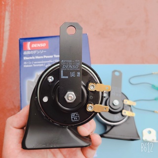  Còi Denso made in Indonesia 12V- Giắc bát đầy đủ- Lắp được hầu hết các xe ô tô từ 4 chỗ đến 16 chỗ 