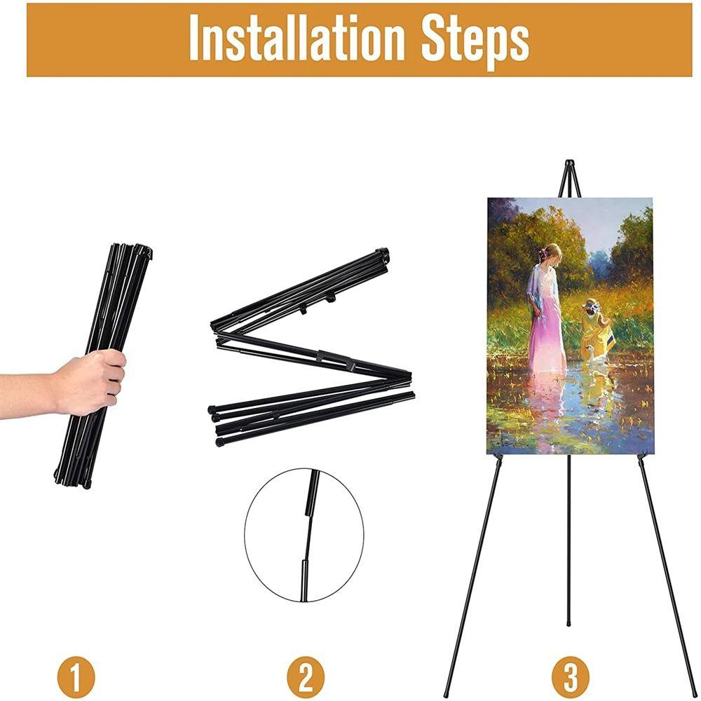 Giá Đỡ Ba Chân Bằng Kim Loại Dùng Trưng Bày Nghệ Thuật