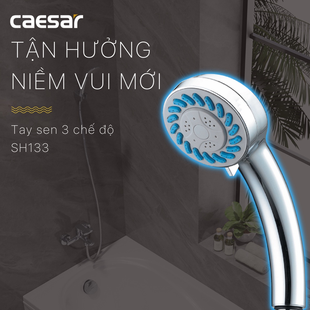 [Caesar] Tay sen tắm 3 chế độ tiết kiệm nước Caesar SH133