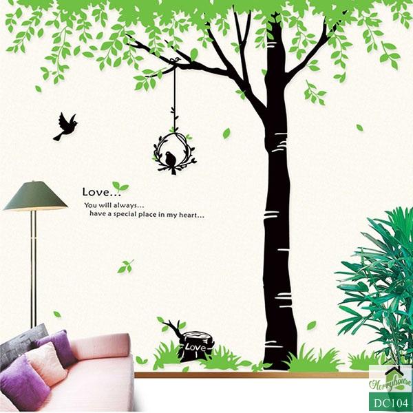 [RẺ VÔ ĐỊCH] Decal dán tường cao cấp - DC104