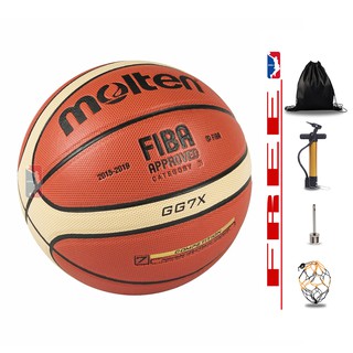 Banh bóng rổ da Molt - Size 7 - Tặng bộ phụ kiện