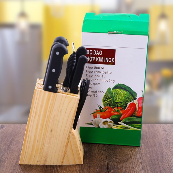 Bộ dao làm bếp Kitchen Knife 7 món (HÀNG LOẠI TỐT)