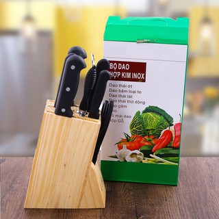 Bộ dao inox 7 món