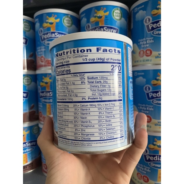 Sữa Pediasure Non Gmo Mẫu Mới - 400g