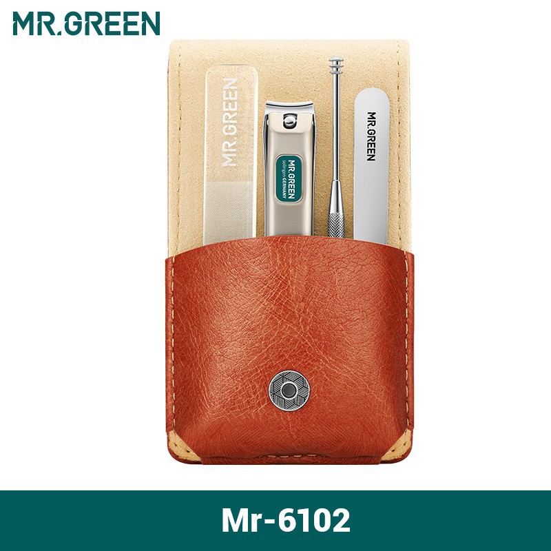 Set 3 món dụng cụ chăm sóc móng tay MR.GREEN bằng thép không gỉ