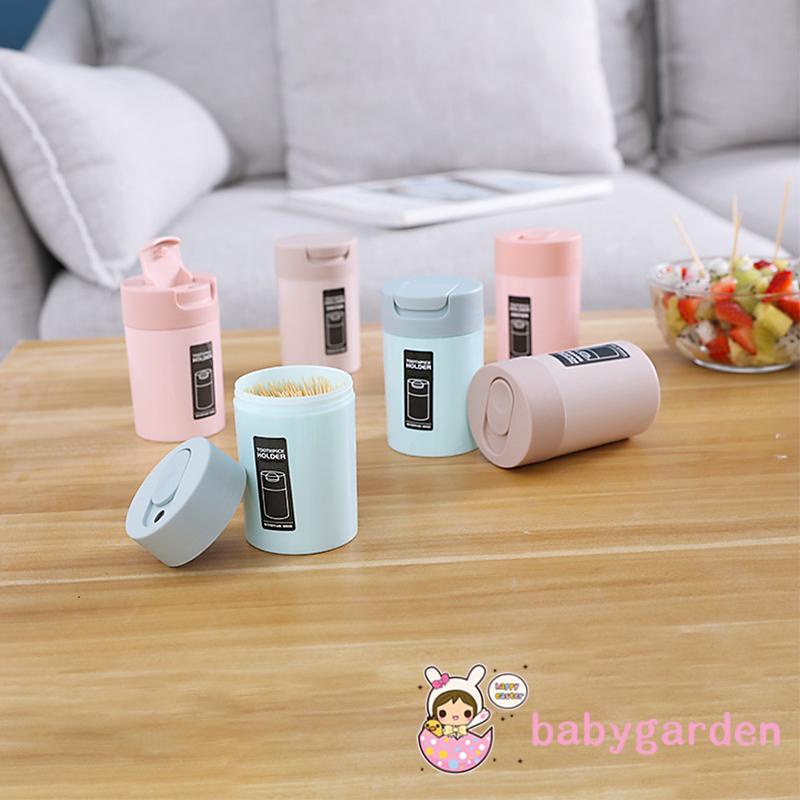 Hũ đựng tăm xỉa răng bằng nhựa cao cấp tiện dụng cho nhà hàng/ khách sạn