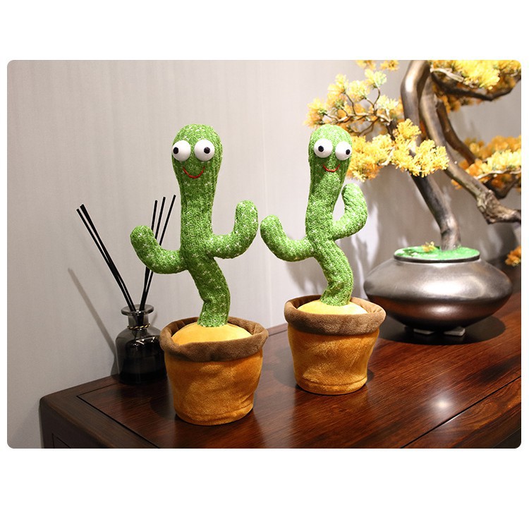 Cây xương rồng nhảy múa , ghi âm 120 bài hát, nhại tiếng nói, đồ chơi phát nhạc cho trẻ...
