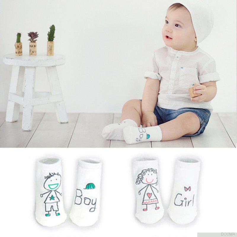 Vớ cotton họa tiết dễ thương xinh xắn cho bé