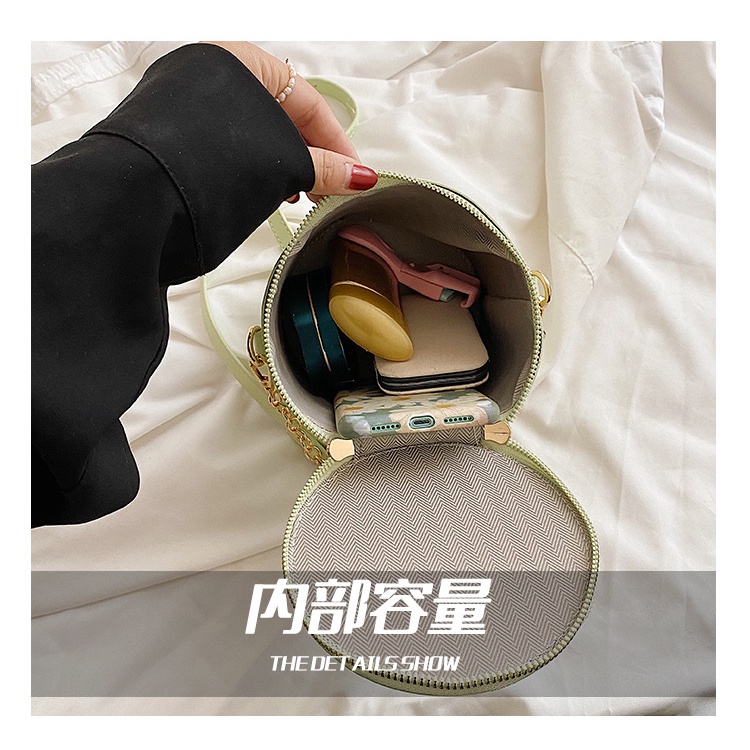 Túi hộp JASMIN NOIR đeo chéo phối nơ thời trang cho nữ