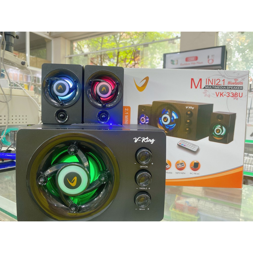 Loa Vi Tính -Full LED siêu đẹp - âm thanh cực hay