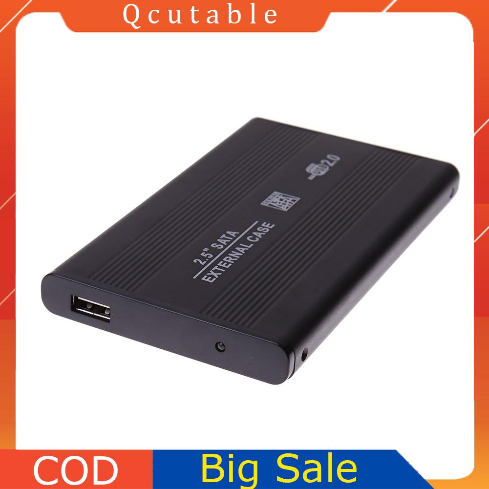 Hộp cứng đựng ổ cứng ngoài có cổng USB 2.0 SATA 2.5"