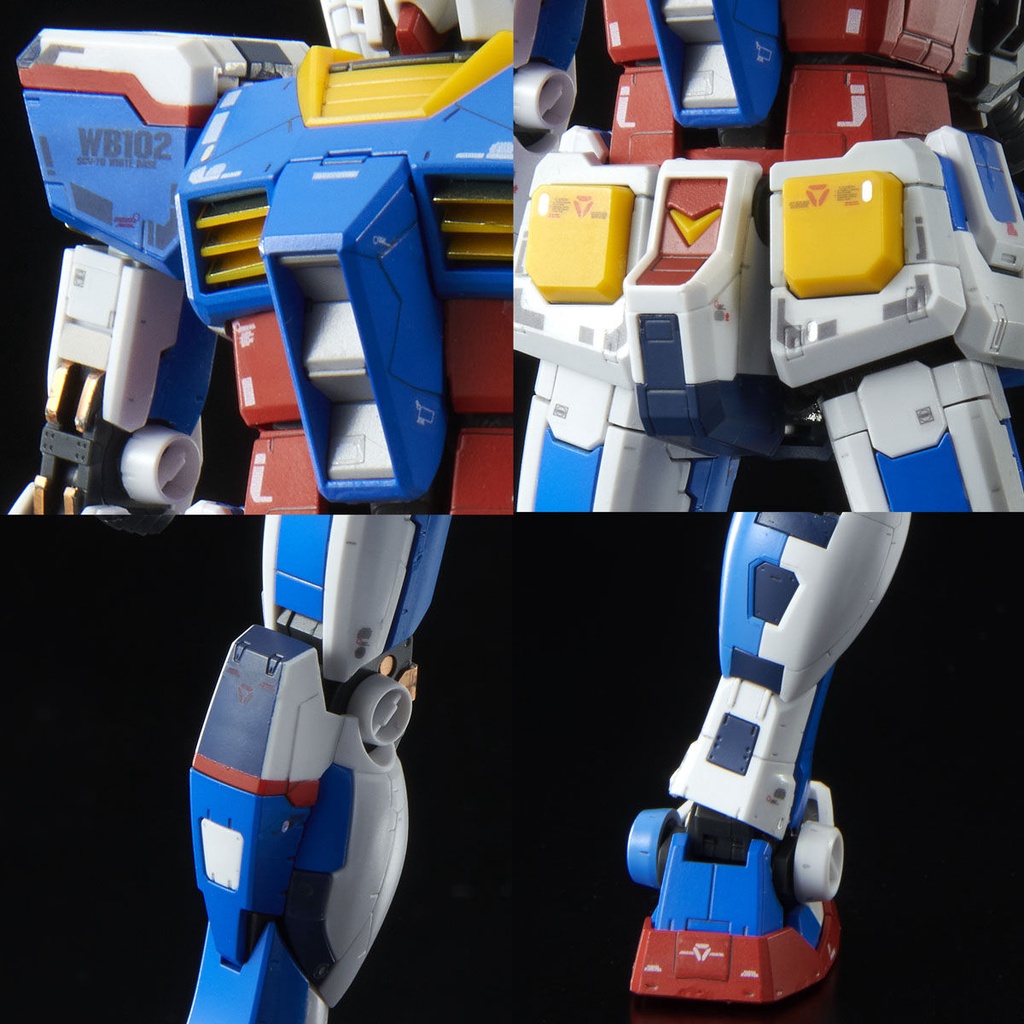 Mô Hình Lắp Ráp Gundam RG RX-78-2 Team Bright Custom