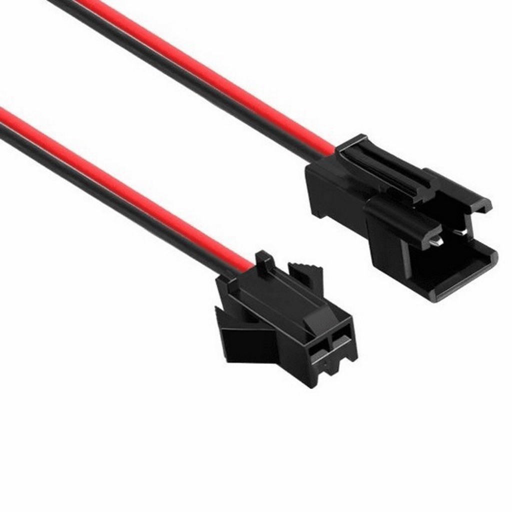 Cặp Dây Nối Pin Jack Càng Cua SM2.54 - 2P 10cm, Jack Kết Nối SM 2P Dây To