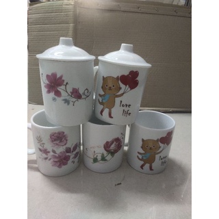 cốc sứ có nắp Bát tràng