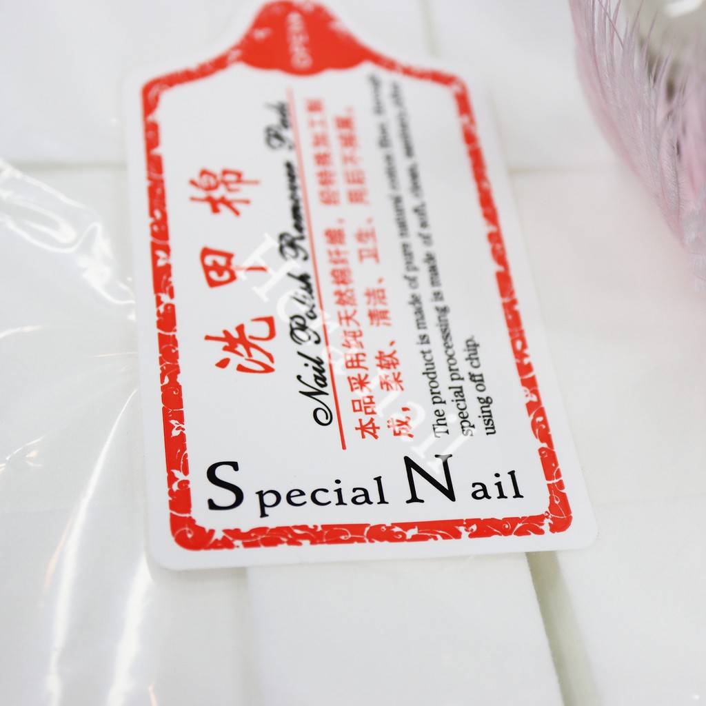 Giấy lau gel nail cứng LADURA