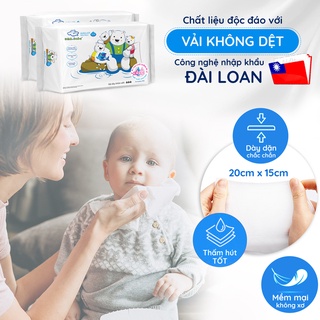Khăn Ướt Cho Bé Oma&Baby (25 tờ)