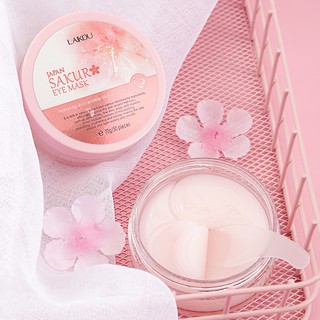 Mặt Nạ Mắt Laikou Chiết Xuất Hoa Anh Đào Dưỡng Ẩm Xóa Quầng Thâm Chống Lão Hóa Và Nếp Nhăn 70g