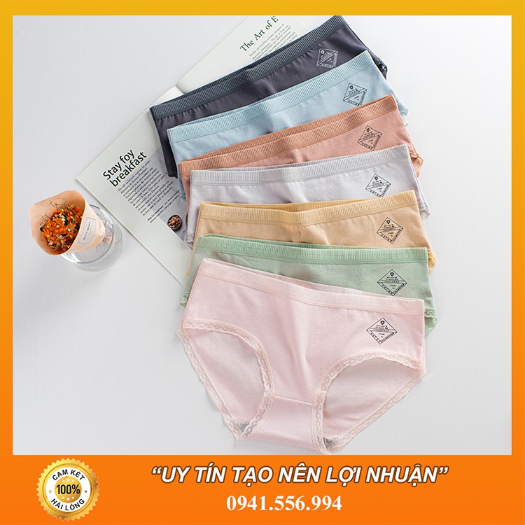  Combo 5 Quần Lót Nữ Kháng Khuẩn Xuất Nhật Cao Cấp