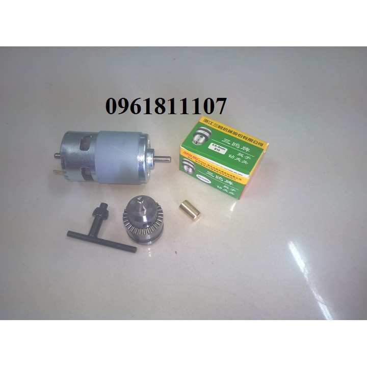 Combo khoan motor 775 150W18000 vòng