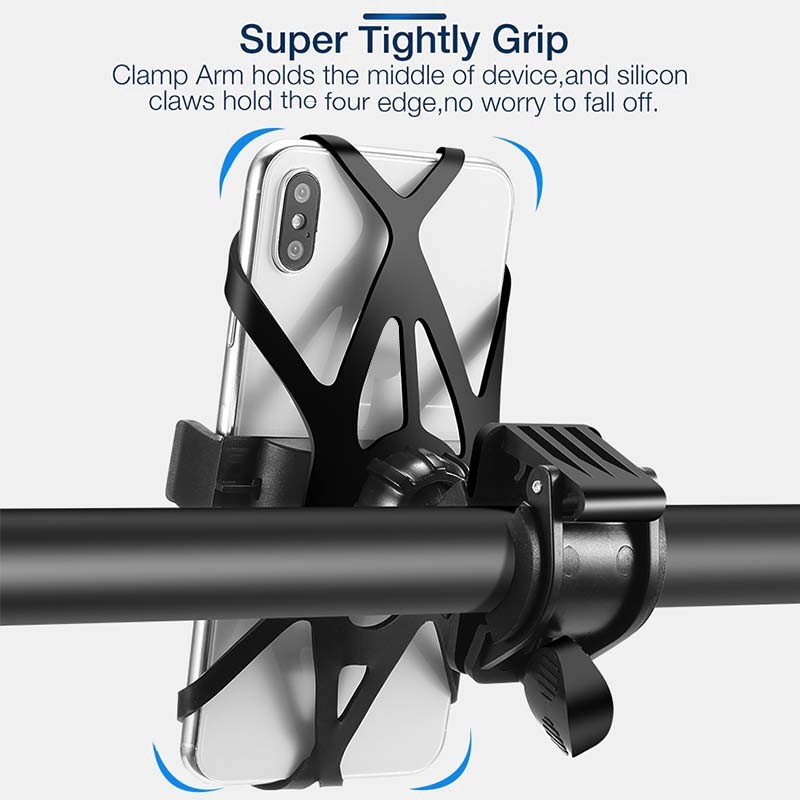 Giá đỡ điện thoại gắn tay cầm xe máy xe đạp tiện lợi | BigBuy360 - bigbuy360.vn